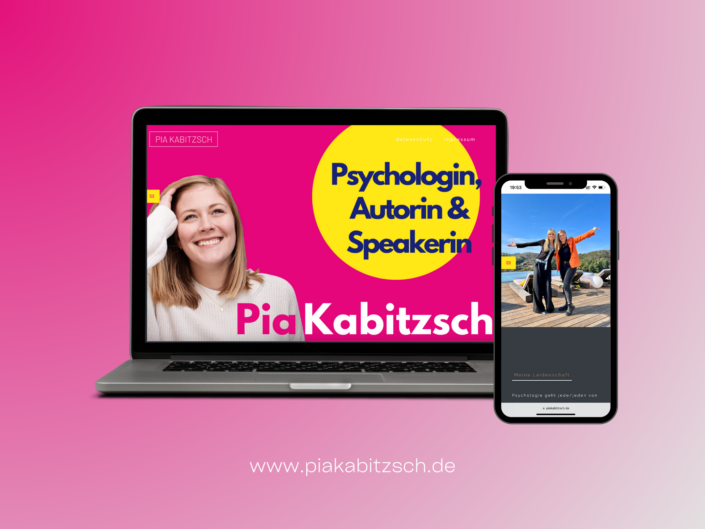 Pia Kabitzsch Webseite